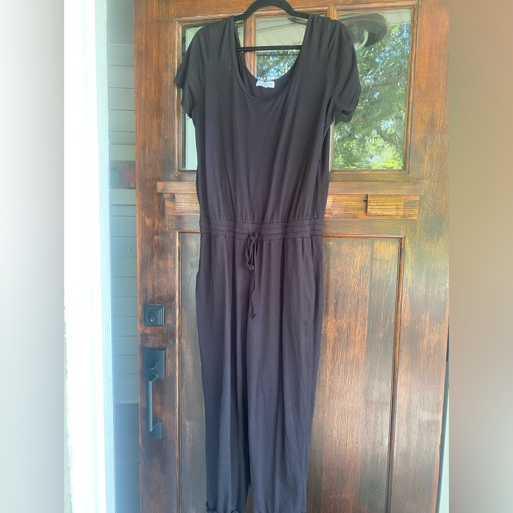 Michael Stars T Shirt Fabric Jumpsuit Romper Large